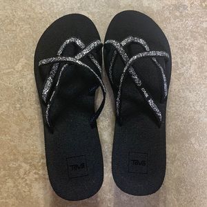 Tevas- Size 10. Worn maybe once. Smoke free home